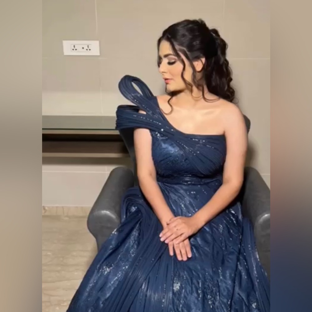 Brand new Gaurav Gupta inspired designer cocktail dress with wire and bead work.